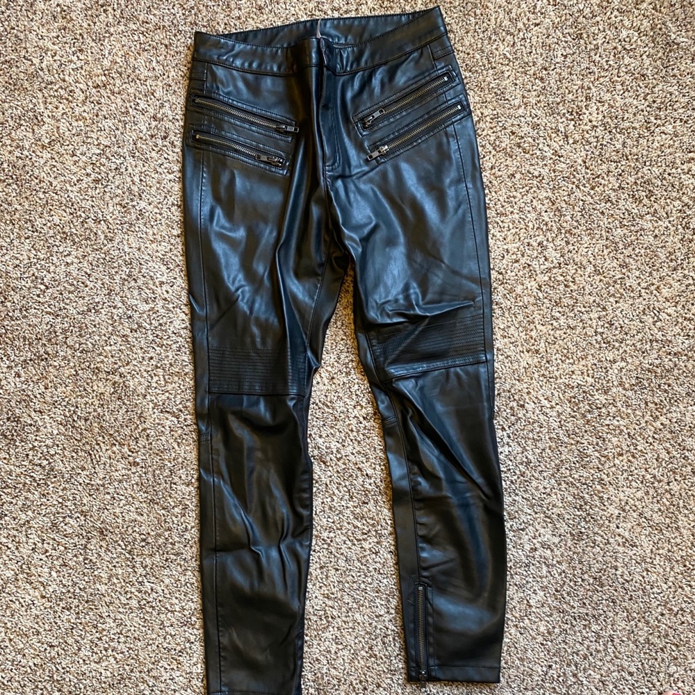 Free People Vegan Leather Pants